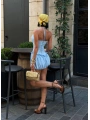 Morliva Aksesuarlı Mini Boy Elbise 1113