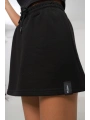 Morliva Beli Lastikli Mini Etek