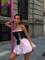 Morliva Bustiyer Balon Etek İkili Viral Takım 1097