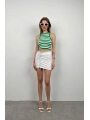 Morliva Çizgili Basic Top
