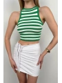 Morliva Çizgili Basic Top