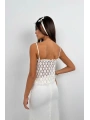 Morliva Dantelli Bağcık Detay Crop