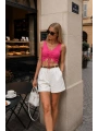 Morliva Ön Büzgülü Crop Bluz