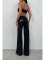 Morliva Payetli Wide Leg Pantolon