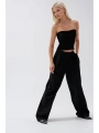 Morliva Straplez Dokulu Crop