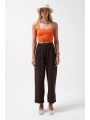 Morliva Tek Omuz Crop Bluz