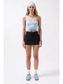 Morliva Tek Omuz Crop Bluz