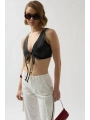 Morliva Yelek Form Denim Bra