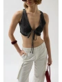 Morliva Yelek Form Denim Bra