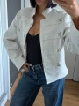 Morliva Yeni Sezon Pullu Chanel Model Ceket
