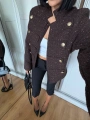 Morliva Yeni Sezon Pullu Chanel Model Ceket
