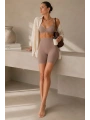 Morliva Yüksek Bel Dikişsiz Korse Şort
