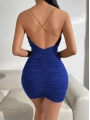 Morliva Zincirli Mini Elbise