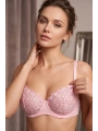 Pembe Balenli Dantelli Sütyen TM1413