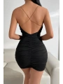 Zincirli Mini Elbise