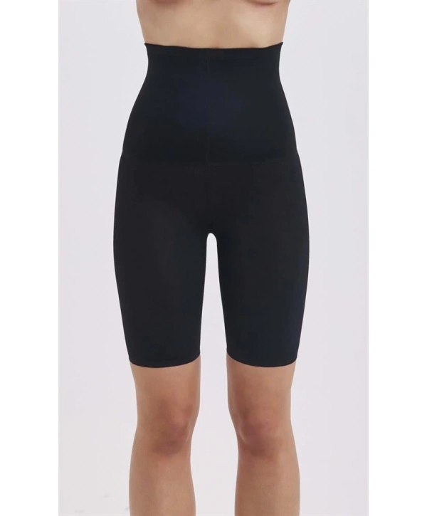 4007 Poliyamid Lazer Kesim Göbek Toparlayıcı Short