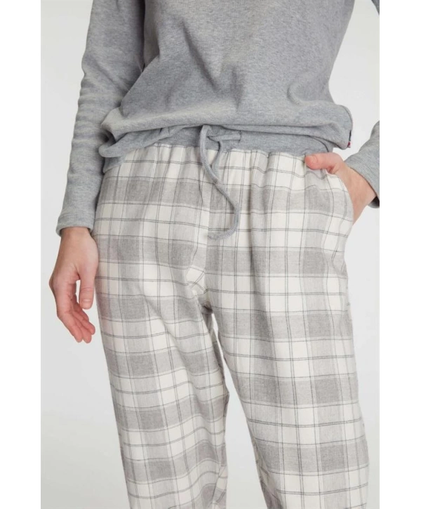 Anıl Pamuklu Uzun Kol Pijama Takımı