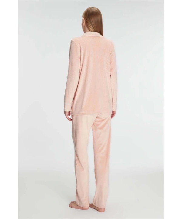Anıl Uzun Kol Gömlek ve Pantolon Takım Pijama Takımı