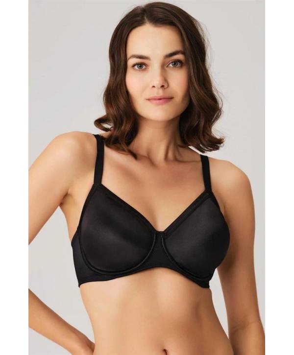 Morliva  Balenli Desteksiz Dolgusuz Toparlayıcı Günlük Klasik Küçültücü Sütyen