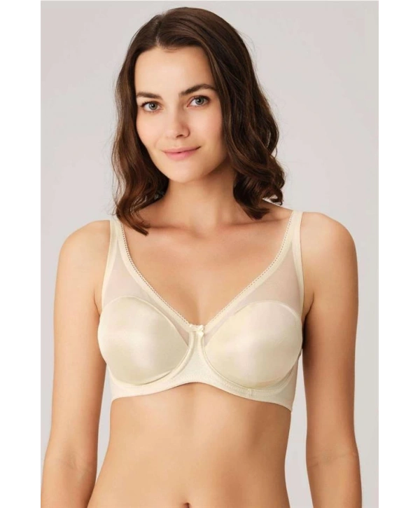 Morliva Balenli Desteksiz Dolgusuz Toparlayıcı Günlük Klasik Küçültücü Sütyen