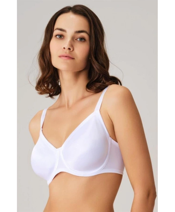 Morliva Balenli Desteksiz Dolgusuz Toparlayıcı Günlük Klasik Küçültücü Sütyen