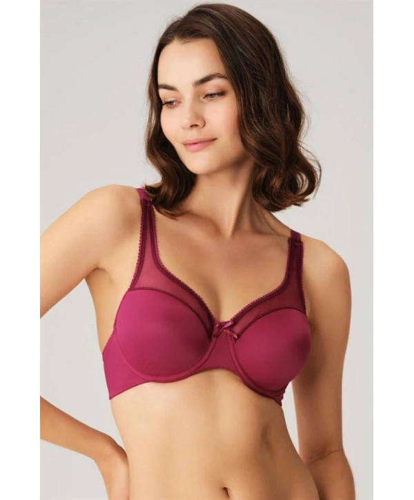 Morliva  Balenli Desteksiz Dolgusuz Toparlayıcı Yumuşak Süngerli Günlük Klasik Küçültücü Sütyen