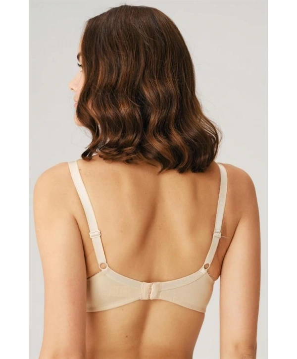 Morliva  Balenli Desteksiz Dolgusuz Toparlayıcı Yumuşak Süngerli Günlük Klasik Küçültücü Sütyen