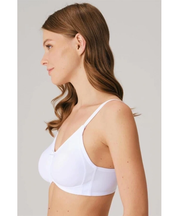 Morliva  Balensiz Desteksiz Dolgusuz Toparlayıcı Günlük Klasik Küçültücü Sütyen