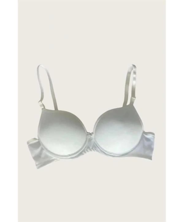 Morliva  Mikro Kumaş İçi Boş Balenli Günlük Tek Desteksiz Sütyen