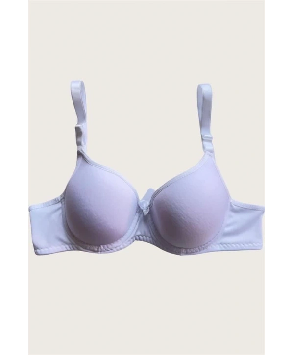 Morliva  Mikro Kumaş İçi Boş Balenli Günlük Tek Desteksiz Sütyen