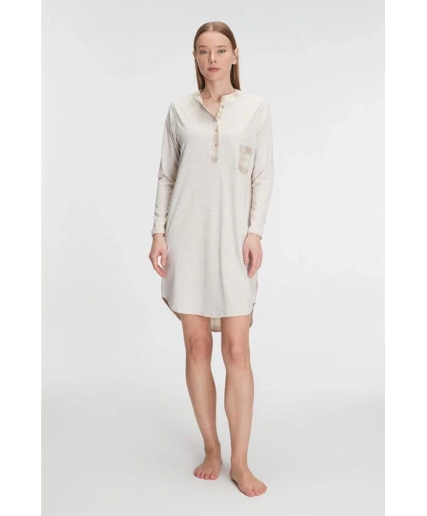 Morliva  Pamuklu Gecelik Elbise