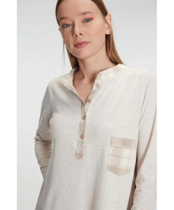 Morliva  Pamuklu Gecelik Elbise