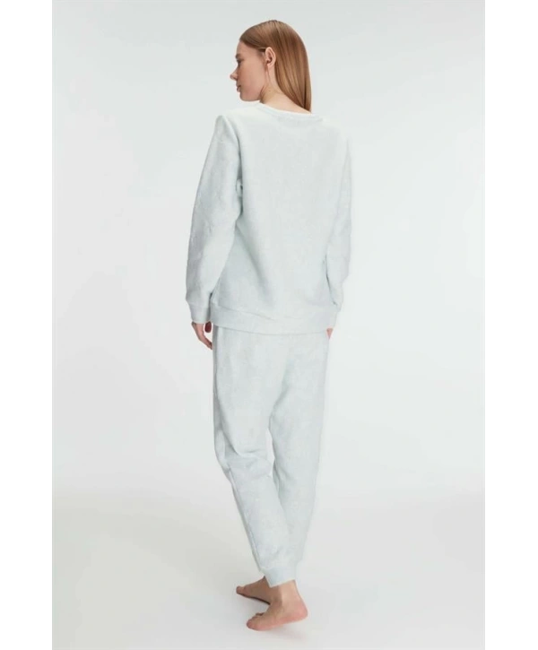 Morliva  Uzun Kol Polar Pijama Takımı