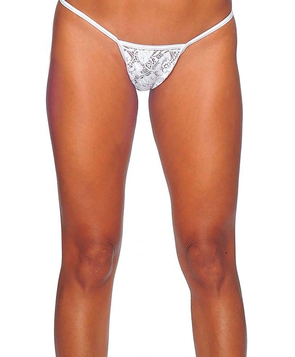 Beyaz Dantelli Tanga TM1165
