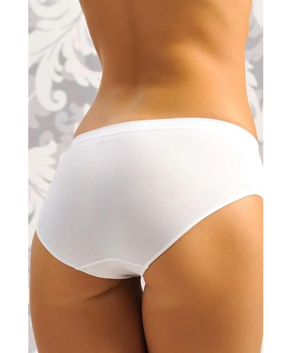 Beyaz Dikişsiz Slip Külot