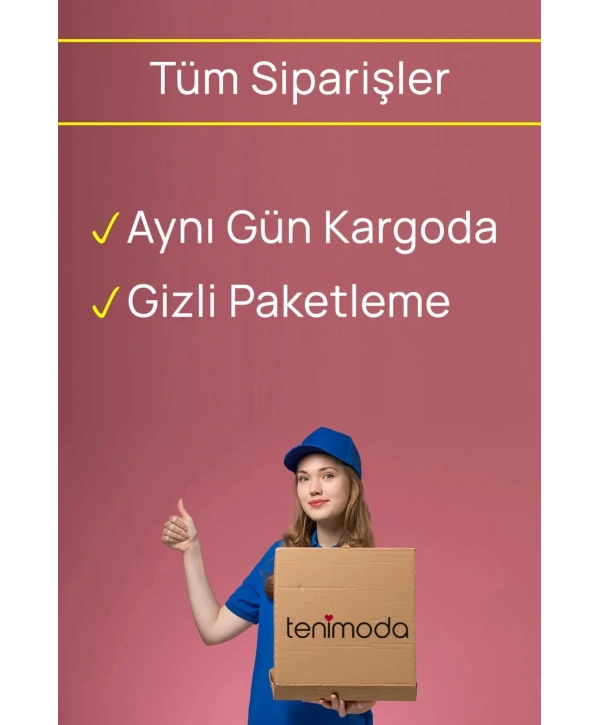 Dantelli Kısa Tül Gecelik TNMD1295G