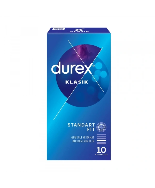 Durex Klasik 10’lu Prezervatif