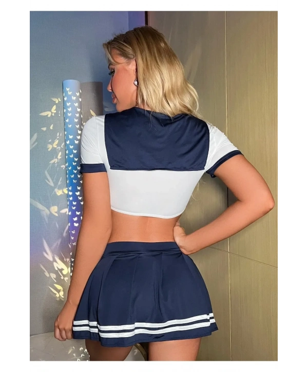 Kravatlı Liseli Kostüm