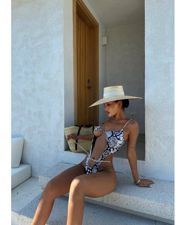 Morliva Detaylı model zincirli bikini 2223