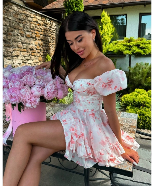 Morliva Dubai kumaş elbise 1563