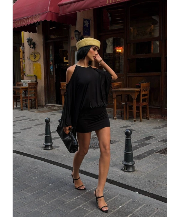 Morliva Vera Royale Dress Mini Tasarım Elbise