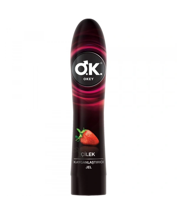 Okey Kayganlaştırıcı Jel – Çilekli 100ml