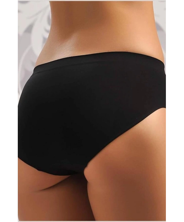 Siyah Dikişsiz Slip Külot