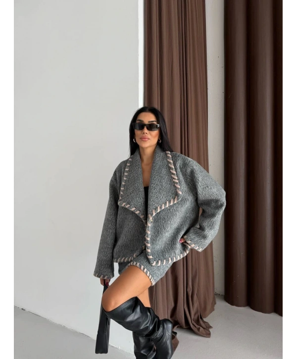 YÜN KAŞE KABAN ETEK TAKIM