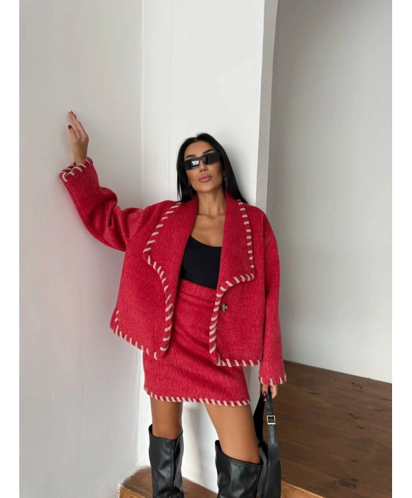 YÜN KAŞE KABAN ETEK TAKIM