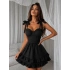 Morliva Jasmin Poplin Elbise Siyah