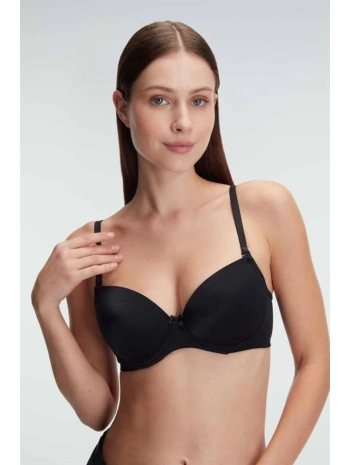 Morliva  Balenli Desteksiz Dolgusuz Askıları Çıkabilen Günlük Klasik T-Shirt Sütyeni