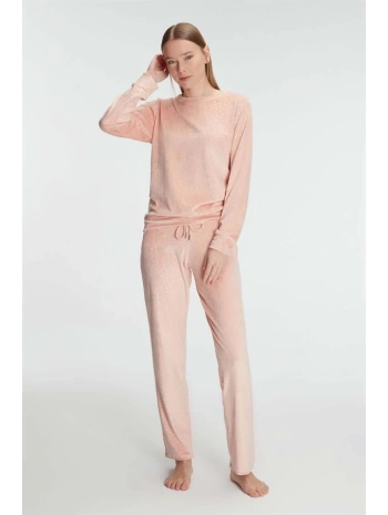 Morliva   Uzun Kol Sweatshirt ve Pantolon Takım Pijama Takımı