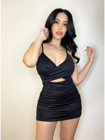 Büzgülü Fantezi Elbise