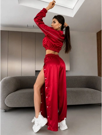 Morliva 3 parçadan oluşan saten takım